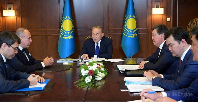 Назарбаев «Ояк Холдинг» компаниясының бас атқарушы директорымен кездесті