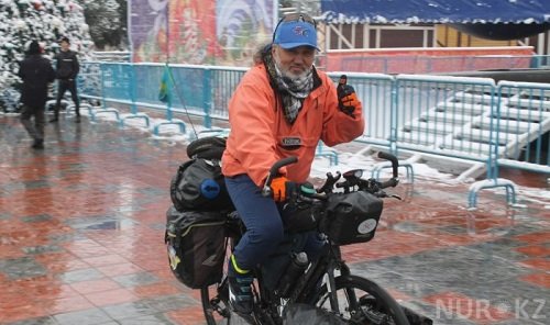Алматы тұрғыны велосипедпен Меккеге аттанды