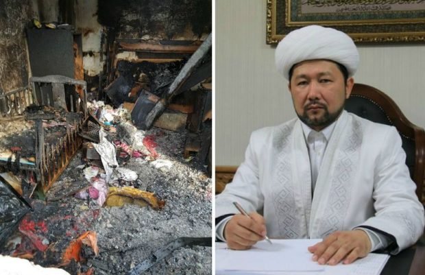 Астананың бас имамы қыздарынан айырылған отбасыға 13 миллион теңге жинап берді
