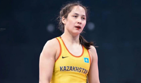 Мадина Бақбергенова әйелдер күресінен Азия чемпионатының финалына шықты