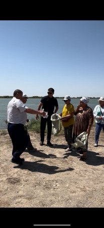 «ТАЗА БЕЙСЕНБІ» ӘЛІМКӨЛ СУ АЙДЫНЫ АУМАҒЫ ҚОҚЫСТАН ТАЗАРТЫЛДЫ