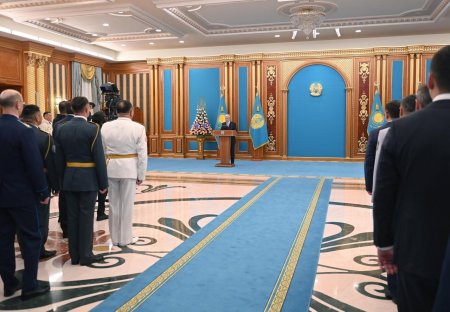 Қасым-Жомарт Тоқаев Қазақстанның күштік құрылымдарын баһадүр бабалардың лайықты ізбасары деп атады