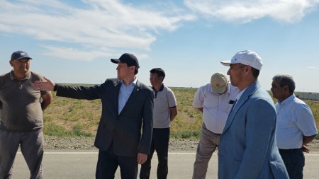 АУДАН ӘКІМІ АҚҚҰМ ЕЛДІ МЕКЕНІНДЕ БОЛДЫ