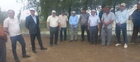 ЖАҢАҚОРҒАНҒА ҚР СУ РЕСУРСТАРЫ ЖӘНЕ ИРРИГАЦИЯ ВИЦЕ-МИНИСТРІ КЕЛДІ