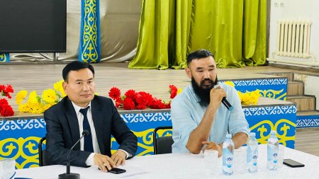 СОЛТҮСТІК ҚАЗАҚСТАН ОБЛЫСЫНАН КЕЛГЕН ДЕЛЕГАЦИЯ ЖАҢАҚОРҒАН АУДАНЫНДА
