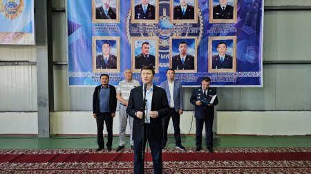 ПОЛИЦИЯ КҮНІНЕ ОРАЙ ВОЛЕЙБОЛДАН АШЫҚ ТУРНИР БАСТАЛДЫ