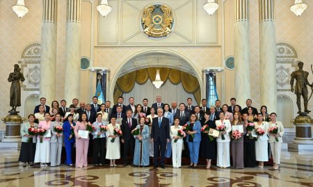 МЕМЛЕКЕТ БАСШЫСЫ ЖУРНАЛИСТЕРДІ ҚАБЫЛДАДЫ