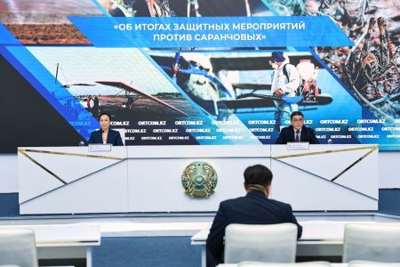 Биыл елімізде 2,7 млн га алаңда шегірткеге қарсы күрес жүргізілді