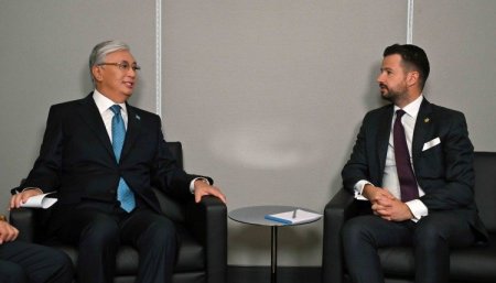 Қасым-Жомарт Тоқаев Черногория Президентімен кездесті