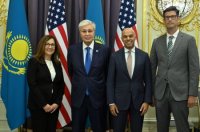 Қасым-Жомарт Тоқаев Educational Testing Service (ETS) компаниясының президенті және бас атқарушы директоры Амит Севакты қабылдады