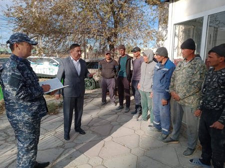 Еңбек мигрантармен кездесу өткізілді