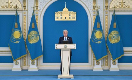 Мемлекет басшысы телекөпір арқылы KIA Qazaqstan автомобиль зауытын ашты