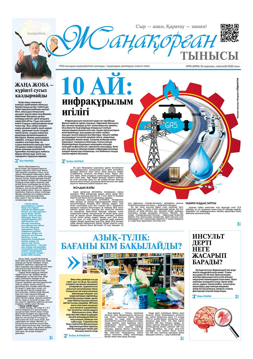 №90 (8904) 25 қараша 2025 жыл