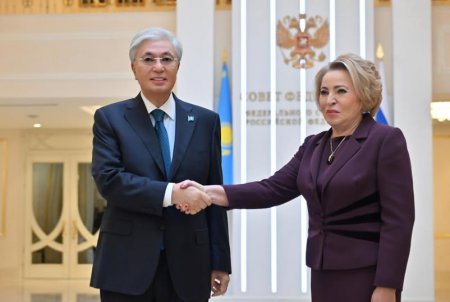 Мемлекет басшысы Ресей Федералды Жиналысы Федерация Кеңесінің Төрағасы Валентина Матвиенкомен кездесті