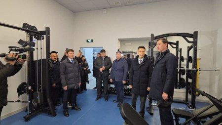 ЖАҢАҚОРҒАН АУДАНЫНДА ЕКІ ЖАҢА СПОРТ КЕШЕНІ ПАЙДАЛАНУҒА БЕРІЛДІ