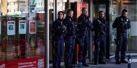 Германияда ұрылар банктен 90млн еуро ұрлап кеткен