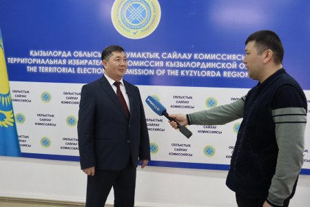 РЕФЕРЕНДУМ: ҚЫЗЫЛОРДА ОБЛЫСЫНЫҢ 378 УЧАСКЕСІНДЕ ДАУЫС БЕРУ БАСТАЛДЫ