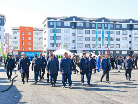 ҚЫЗЫЛОРДАДА ҰЛЫСТЫҢ ҰЛЫ КҮНІ ҚАРСАҢЫНДА 400 ПӘТЕРЛІК 10 ТҰРҒЫН ҮЙ ПАЙДАЛАНУҒА БЕРІЛДІ