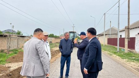 ЖАҢАҚОРҒАН КЕНТІ АЛДАМЖАР КӨШЕСІНДЕ ЖОЛ ЖӨНДЕУ ЖҰМЫСТАРЫНЫҢ САПАСЫ ПАРТИЯЛЫҚ БАҚЫЛАУДА