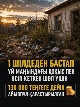 1 ШІЛДЕДЕН БАСТАП АБАТТАНДЫРУДЫҢ ЖАҢА ҚАҒИДАЛАРЫ КҮШІНЕ ЕНДІ