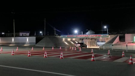 Жаңақорған кентінде жол таңбаларын жаңарту жұмыстары жүргізілуде